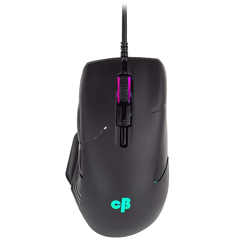 Cosmic Byte Equinox Beta 6200DPI 9 Buttons, Pixart PAW3327 Sensor, Spectra RGB Wired Optical Gaming Mouse Black Cosmic Byte Equinox Beta 6200DPI 9 Buttons, Pixart PAW3327 Sensor, Spectra RGB Wired Optical Gaming Mouse Black