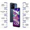 vivo Y22 (Starlit Blue, 4GB RAM, 64GB Storage) (Refurbished)
