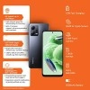 Redmi Note 12 5G Matte Black 6GB RAM 128GB Storage Refurbished