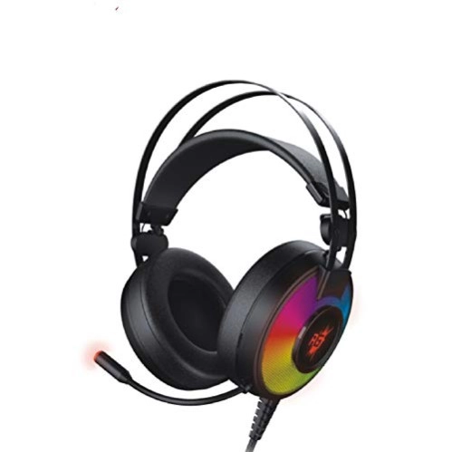 Redgear Comet 7.1 Wired Over Ear Headphones with Mic Black Redgear Comet 7.1 Wired Over Ear Headphones with Mic Black