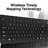 Zinq Technologies Deskmate 101 2.4G Wireless Keyboard and Mouse Combo (Black) Zinq Technologies Deskmate 101 2.4G Wireless Keyboard and Mouse Combo (Black)