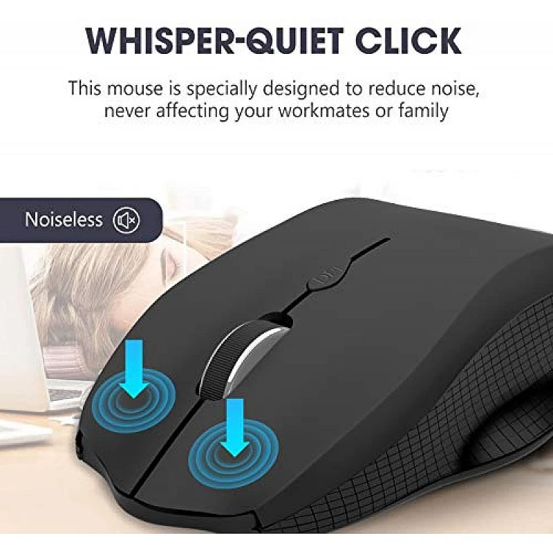 Zinq Technologies Deskmate 101 2.4G Wireless Keyboard and Mouse Combo (Black) Zinq Technologies Deskmate 101 2.4G Wireless Keyboard and Mouse Combo (Black)