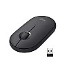 Logitech Pebble M350 Silent Buttons Wireless Optical Mouse with Bluetooth Graphite (Grey) Logitech Pebble M350 Silent Buttons Wireless Optical Mouse with Bluetooth Graphite (Grey)