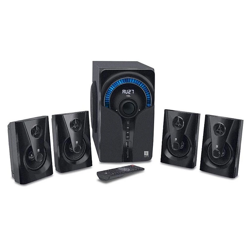 iBall Thunder 60 Watt 4.1 Channel Wireless Bluetooth Multimedia Speaker (Black) iBall Thunder 60 Watt 4.1 Channel Wireless Bluetooth Multimedia Speaker (Black)