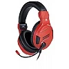 Bigben official Sony licensed Stereo Wired On Ear Headset for PS4, PC, Smartphones and Tablets (Red) 