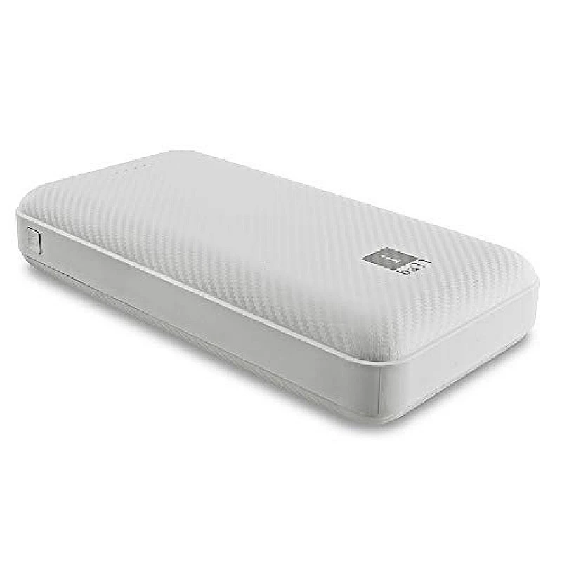 iBall 20000 mAh Powerbank IB-20000LP, Sturdy Dual USB Output, White iBall 20000 mAh Powerbank IB-20000LP, Sturdy Dual USB Output, White
