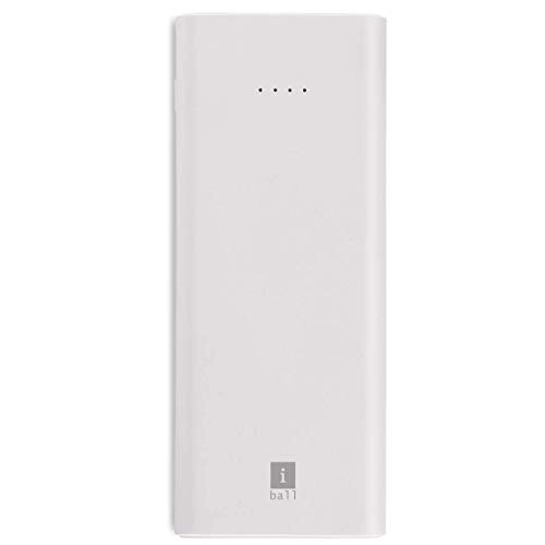 iBall 10000mAh Li-Polymer Slim Design Smart Charge Powerbank – LPS 10000 (White) refurbished iBall 10000mAh Li-Polymer Slim Design Smart Charge Powerbank – LPS 10000 (White) refurbished