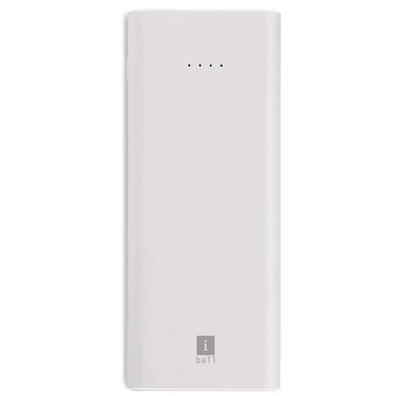 iBall 10000mAh Li-Polymer Slim Design Smart Charge Powerbank – LPS 10000 (White) refurbished iBall 10000mAh Li-Polymer Slim Design Smart Charge Powerbank – LPS 10000 (White) refurbished