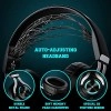 Eksa E3000 Gaming Wired On Ear Headphones Noise Cancelling, Led Light For Pc, Ps4, Ps5 (Black)