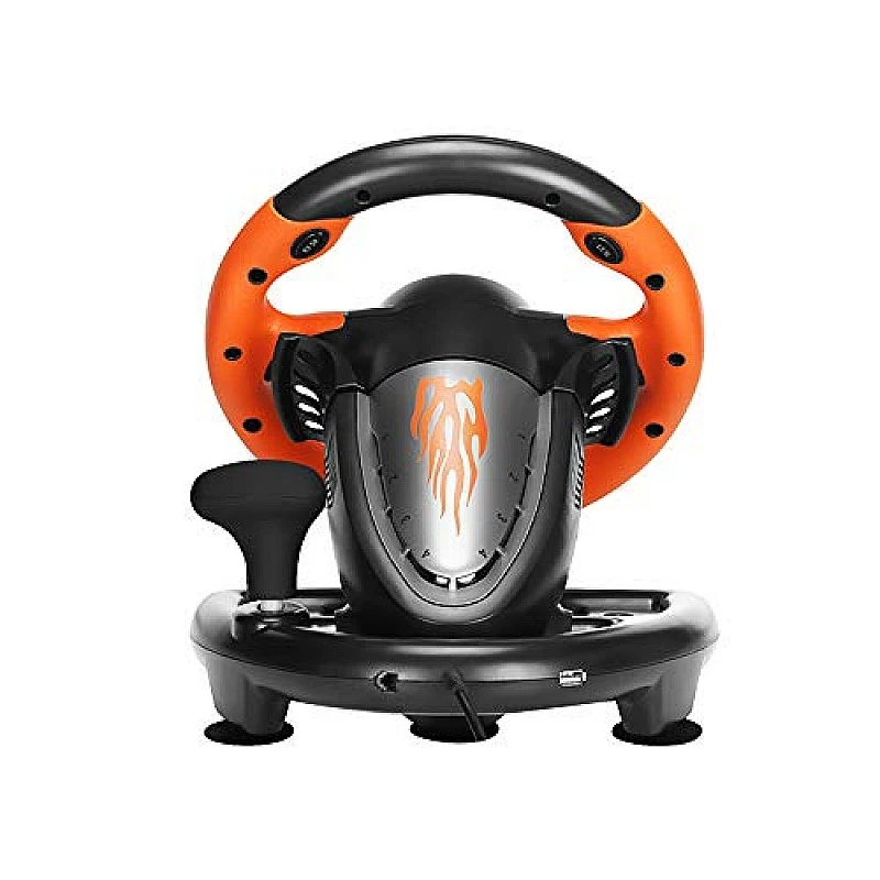 Pxn Pc Racing V3Ii 180 Degree Universal Usb Car Sim Race Steering Wheel With Pedals For Pc, Ps3, Ps4, Xbox (Orange) Pxn Pc Racing V3Ii 180 Degree Universal Usb Car Sim Race Steering Wheel With Pedals For Pc, Ps3, Ps4, Xbox (Orange)
