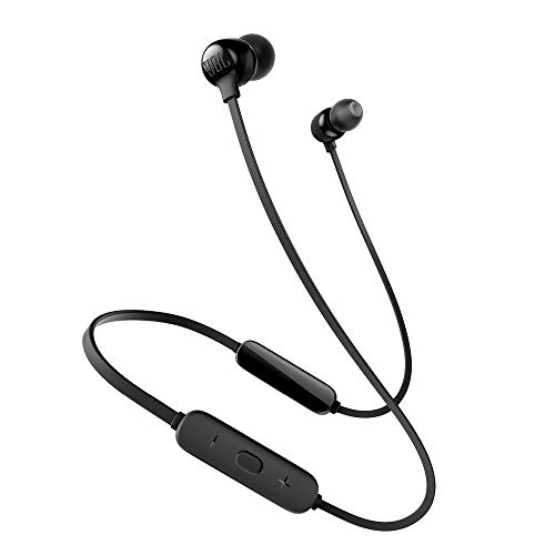 JBL Tune 115BT in-Ear Wireless Headphones with Deep Bass (Black) JBL Tune 115BT in-Ear Wireless Headphones with Deep Bass (Black)