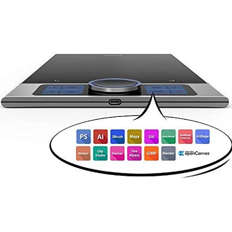 XP-Pen Deco Pro Small Graphics Drawing Tablet (9x5 Active Area, 819c2 Levels of Pressure Sensitivity) XP-Pen Deco Pro Small Graphics Drawing Tablet (9x5 Active Area, 819c2 Levels of Pressure Sensitivity)