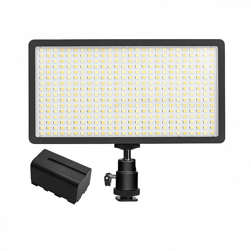 DIGITEK® LED D416 Professional Video Light & NP-750 Li-ion Battery with Micro USB Charging Dimmable 3200k -5600k DIGITEK® LED D416 Professional Video Light & NP-750 Li-ion Battery with Micro USB Charging Dimmable 3200k -5600k