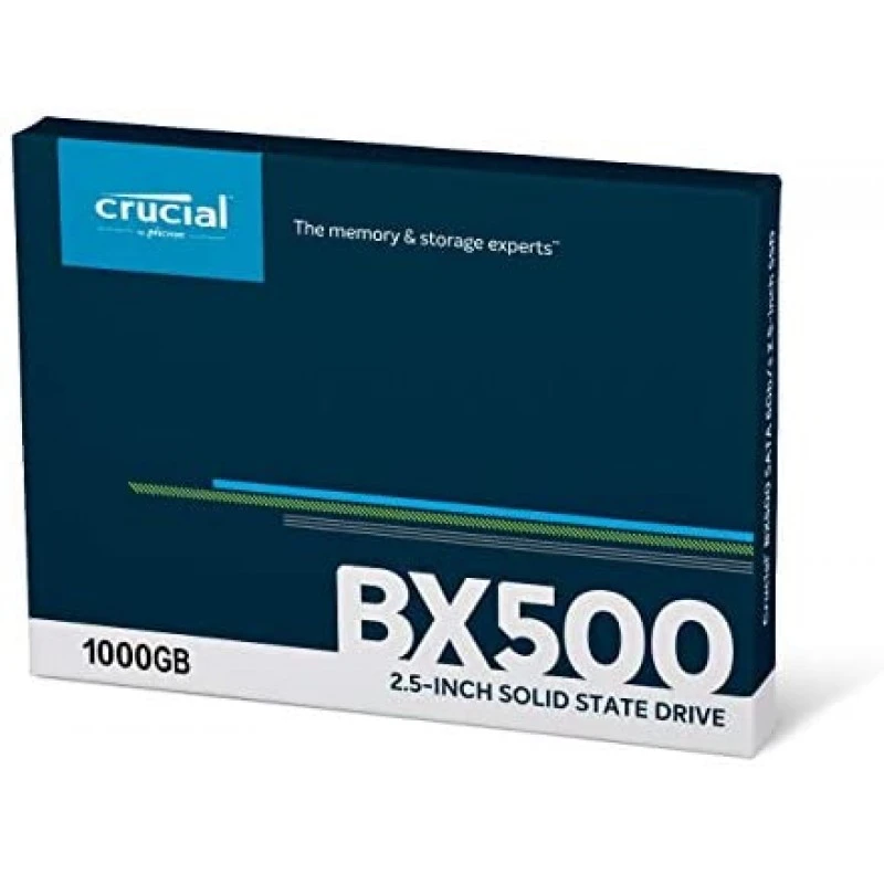 Crucial BX500 1TB 3D NAND SATA 2.5-Inch Internal SSD - CT1000BX500SSD1 Crucial BX500 1TB 3D NAND SATA 2.5-Inch Internal SSD - CT1000BX500SSD1