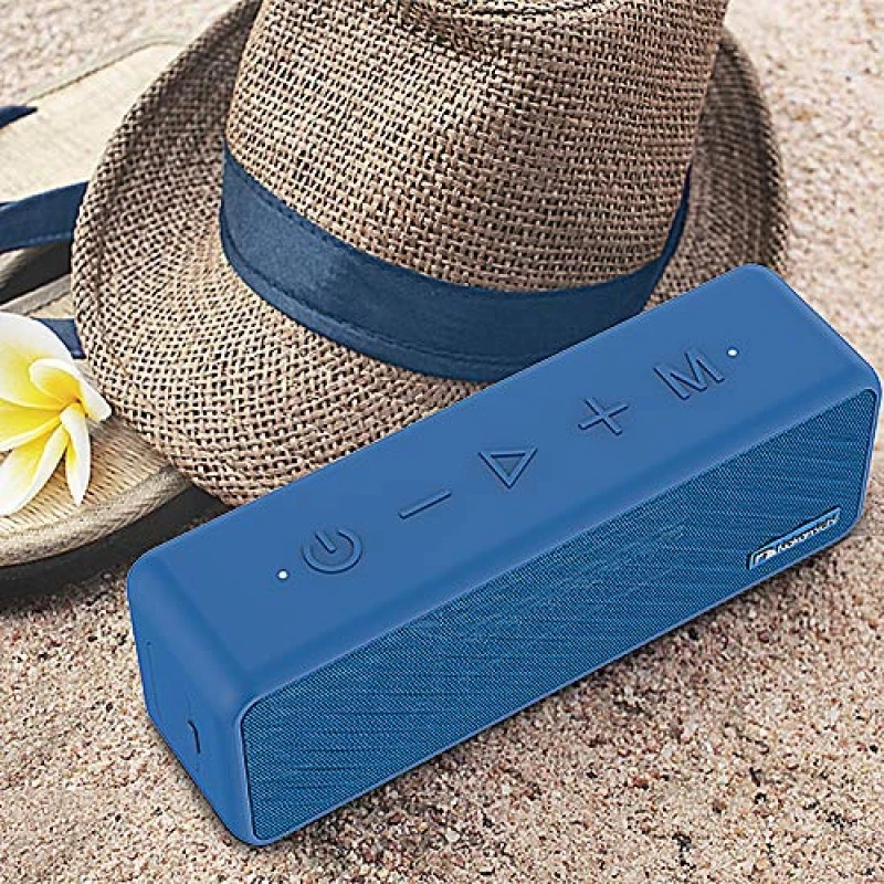 Nakamichi Speck 16 Watt Wireless Bluetooth Portable Speaker (Blue) Nakamichi Speck 16 Watt Wireless Bluetooth Portable Speaker (Blue)