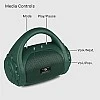 Zebronics ZEB-COUNTY Wireless Bluetooth Portable Speaker With Supporting Green Zebronics ZEB-COUNTY Wireless Bluetooth Portable Speaker With Supporting Green