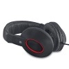 iBall EarWear Rock, Pitch Perfect Sound, Over-Ear Wired Headphones with Mic, Black & Red iBall EarWear Rock, Pitch Perfect Sound, Over-Ear Wired Headphones with Mic, Black & Red