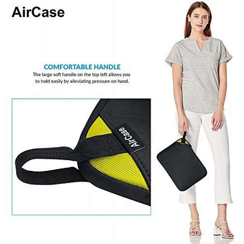 AirCase Laptop Bag Sleeve Case Cover for 15.6-Inch Laptop MacBook, Protective, Neoprene Black AirCase Laptop Bag Sleeve Case Cover for 15.6-Inch Laptop MacBook, Protective, Neoprene Black