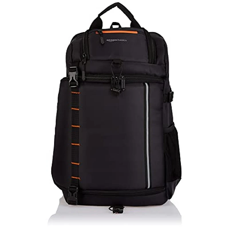 amazon basics Camera Backpack for DSLR, Lens, Accessories & Laptop (15'), Tripod Holder, Black amazon basics Camera Backpack for DSLR, Lens, Accessories & Laptop (15'), Tripod Holder, Black