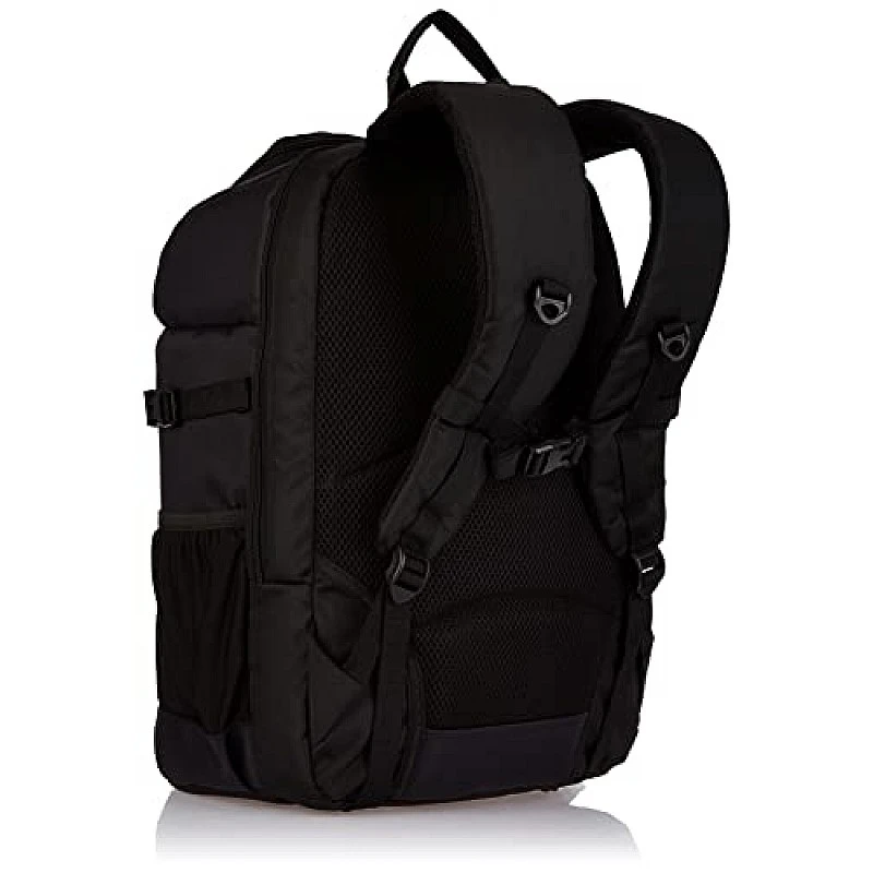 amazon basics Camera Backpack for DSLR, Lens, Accessories & Laptop (15'), Tripod Holder, Black amazon basics Camera Backpack for DSLR, Lens, Accessories & Laptop (15'), Tripod Holder, Black
