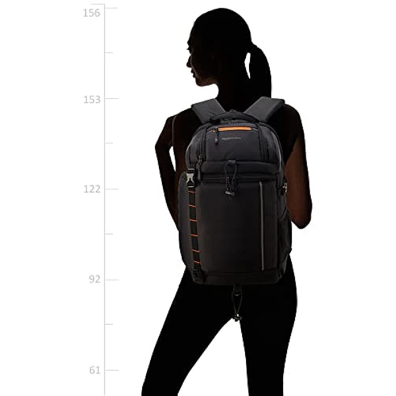 amazon basics Camera Backpack for DSLR, Lens, Accessories & Laptop (15'), Tripod Holder, Black amazon basics Camera Backpack for DSLR, Lens, Accessories & Laptop (15'), Tripod Holder, Black