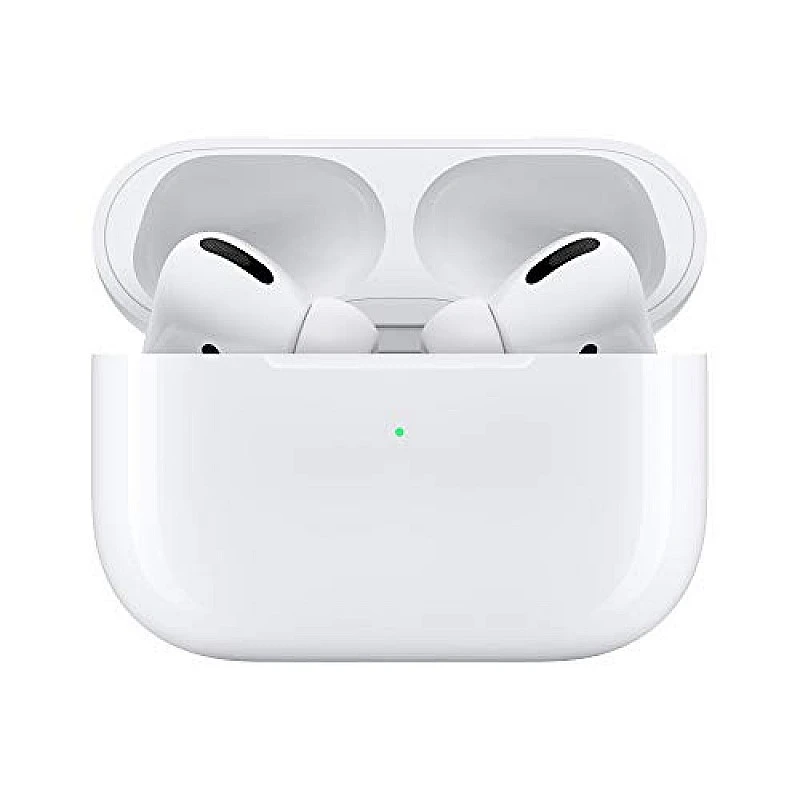 Apple MWP22HN/A Wireless Airpods Pro with Mic and Wireless Charging Case, White refurbished Apple MWP22HN/A Wireless Airpods Pro with Mic and Wireless Charging Case, White refurbished