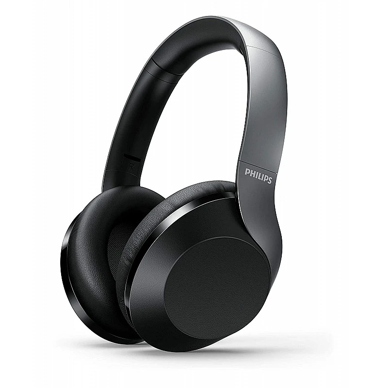 Philips Performance TAPH805BK Bluetooth 5.0 Active Noise Cancelling Over-Ear Headphones with Google Assistant (Black) Philips Performance TAPH805BK Bluetooth 5.0 Active Noise Cancelling Over-Ear Headphones with Google Assistant (Black)