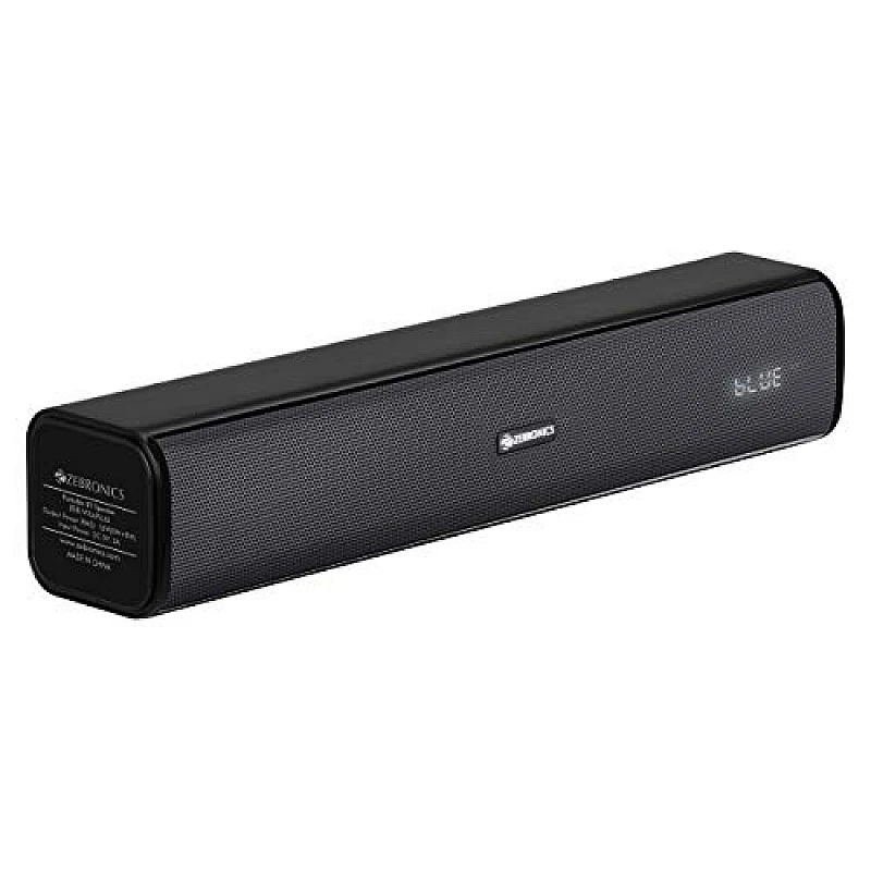 Zebronics Vita Plus Portable Speaker Supporting Bluetooth, FM, SD Crad, Aux(Black) Zebronics Vita Plus Portable Speaker Supporting Bluetooth, FM, SD Crad, Aux(Black)