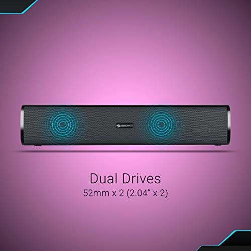 Zebronics Vita Plus Portable Speaker Supporting Bluetooth, FM, SD Crad, Aux(Black)