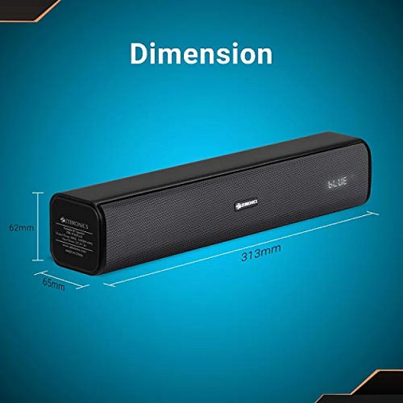 Zebronics Vita Plus Portable Speaker Supporting Bluetooth, FM, SD Crad, Aux(Black) Zebronics Vita Plus Portable Speaker Supporting Bluetooth, FM, SD Crad, Aux(Black)