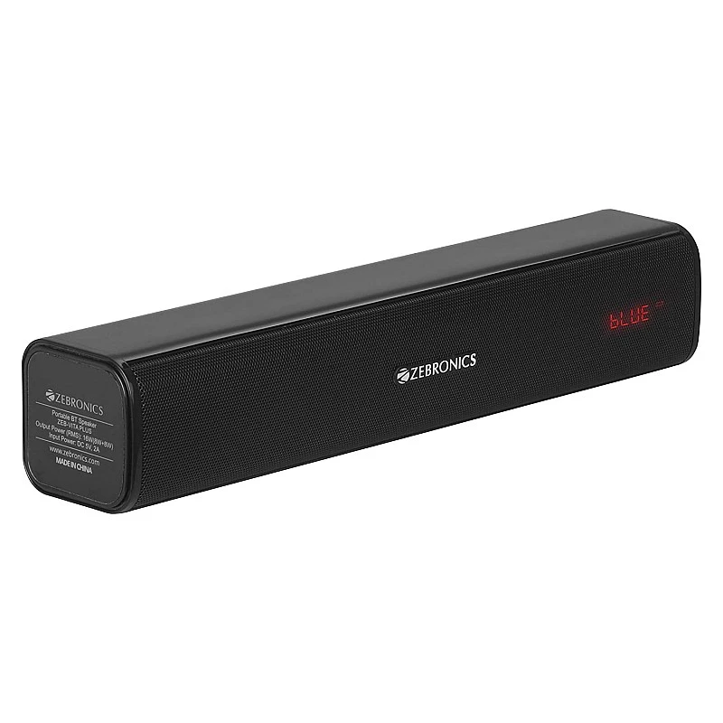 Zebronics Vita Plus Portable Speaker Supporting Bluetooth, FM, SD Crad, Aux(Black) Zebronics Vita Plus Portable Speaker Supporting Bluetooth, FM, SD Crad, Aux(Black)