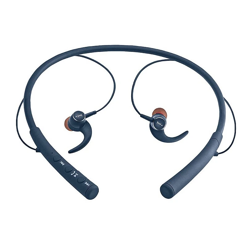 iBall EarWear Base BT 5.0 Neckband Earphone with Mic and 12 Hours Battery Life (Coral Blue) iBall EarWear Base BT 5.0 Neckband Earphone with Mic and 12 Hours Battery Life (Coral Blue)