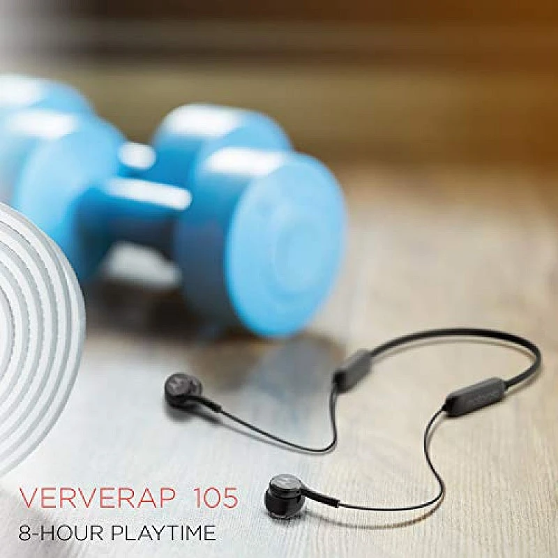 Motorola Lifestyle Ververap 105 Wireless Bluetooth in Ear Neckband Headphone with Mic (Black) Motorola Lifestyle Ververap 105 Wireless Bluetooth in Ear Neckband Headphone with Mic (Black)