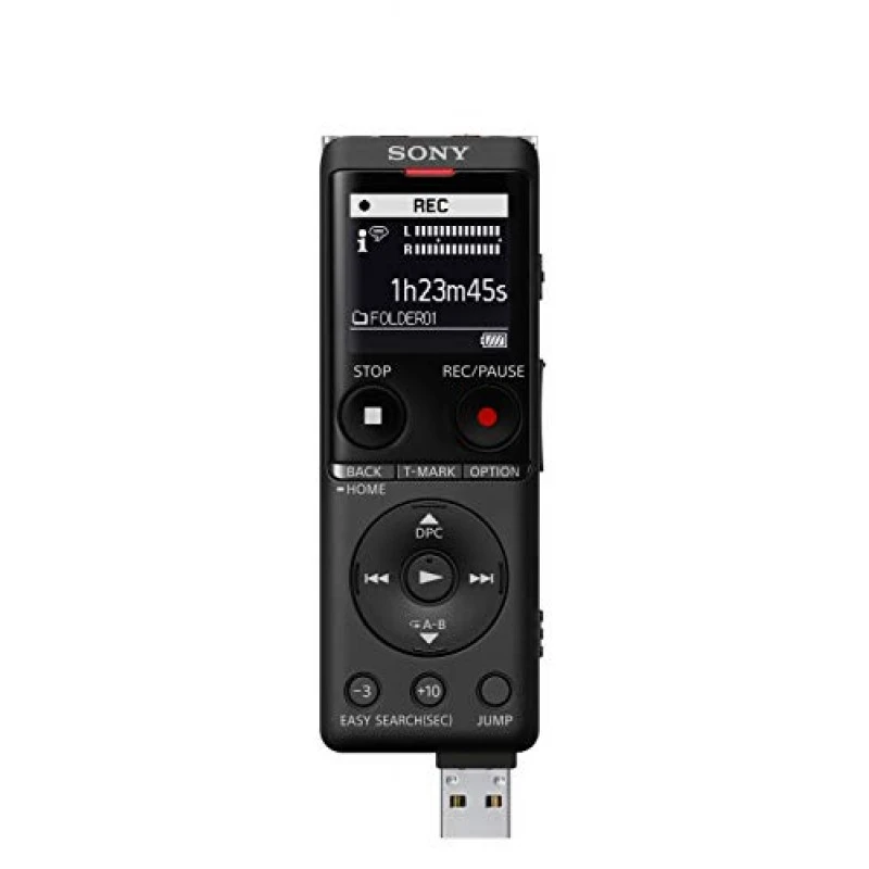 Sony ICD-UX570F Light Weight Voice Recorder, with 20hours Battery Life, 4GB Built-in Memory -Black Sony ICD-UX570F Light Weight Voice Recorder, with 20hours Battery Life, 4GB Built-in Memory -Black