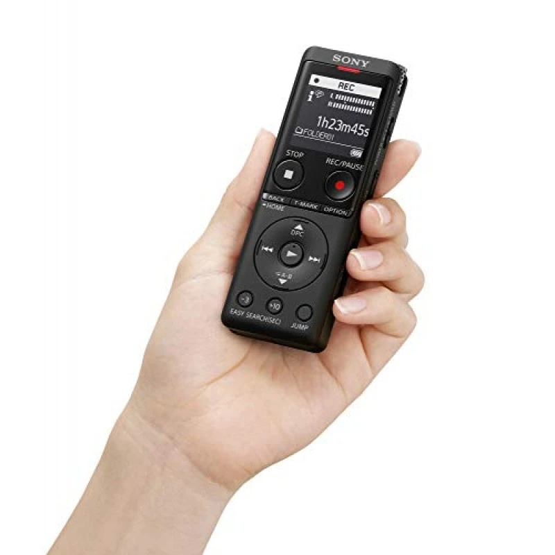 Sony ICD-UX570F Light Weight Voice Recorder, with 20hours Battery Life, 4GB Built-in Memory -Black Sony ICD-UX570F Light Weight Voice Recorder, with 20hours Battery Life, 4GB Built-in Memory -Black