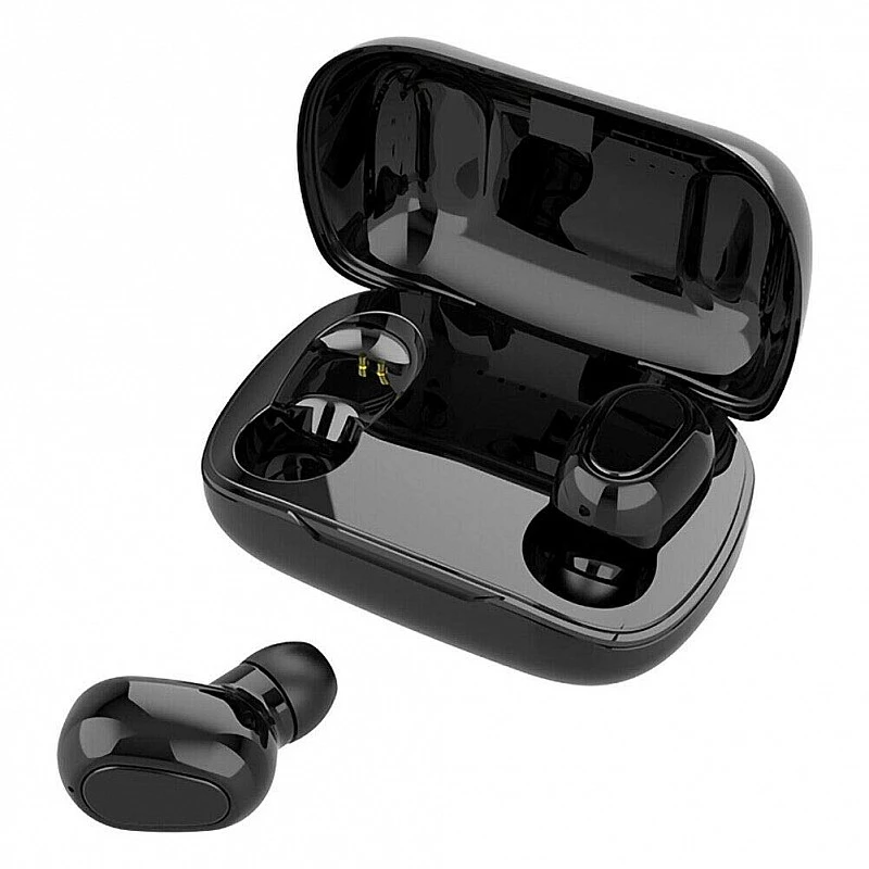 Airtree TWS L21 Wireless Earphones Bluetooth 5.0 Headphones Mini Stereo Earbuds Sport Headset Bass Sound Built-in Micphone Black Airtree TWS L21 Wireless Earphones Bluetooth 5.0 Headphones Mini Stereo Earbuds Sport Headset Bass Sound Built-in Micphone Black