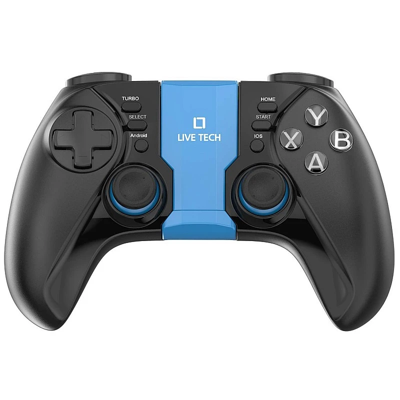 Live Tech GPW01 Wireless Gamepad for Smartphones, Android TV | Compatible Game Pad for PUBG & Does not support PC(Blue) Live Tech GPW01 Wireless Gamepad for Smartphones, Android TV | Compatible Game Pad for PUBG & Does not support PC(Blue)