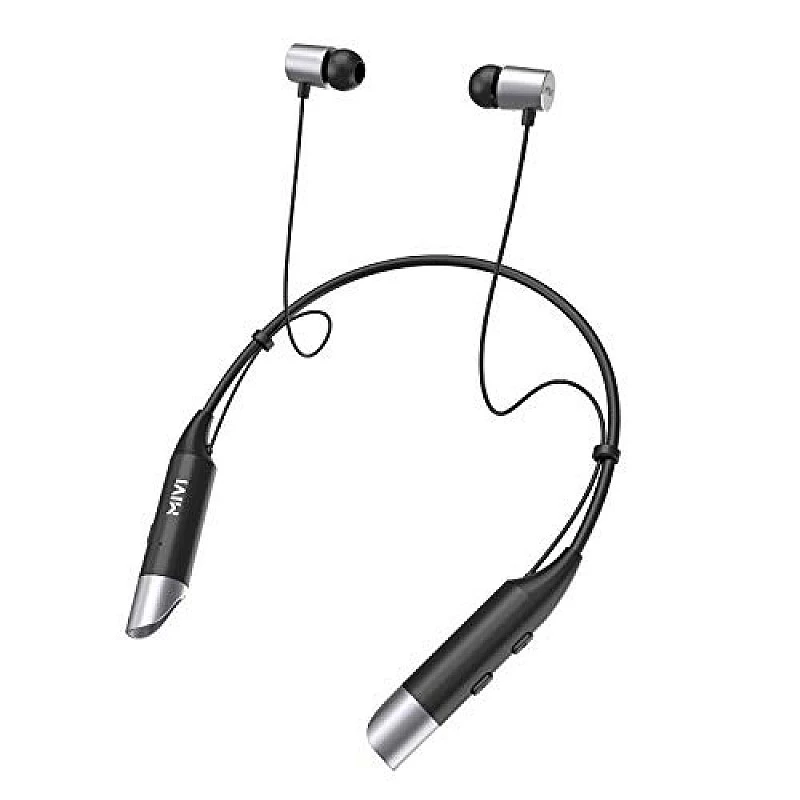 Mivi Collar Wireless Bluetooth 5.0 Neckband Earphones - Black Mivi Collar Wireless Bluetooth 5.0 Neckband Earphones - Black