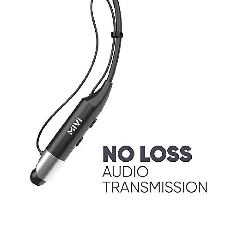 Mivi Collar Wireless Bluetooth 5.0 Neckband Earphones - Black Mivi Collar Wireless Bluetooth 5.0 Neckband Earphones - Black