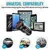 Ambrane 6.0 Amp Dual USB Car Charger (Qualcomm Certified) with Quick Charge 3.0 (ACC29QCM, Black) Ambrane 6.0 Amp Dual USB Car Charger (Qualcomm Certified) with Quick Charge 3.0 (ACC29QCM, Black)