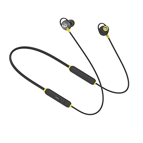 Infinity (JBL) Glide 120 Metal in-Ear Wireless Flex Neckband with Bluetooth 5.0 and IPX5 Sweatproof (Black and Yellow) Infinity (JBL) Glide 120 Metal in-Ear Wireless Flex Neckband with Bluetooth 5.0 and IPX5 Sweatproof (Black and Yellow)