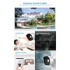 Srihome SH029 3MP Ultra HD 1296p Wireless WiFi Waterproof Indoor/Outdoor CCTV IP Security Camera - White Srihome SH029 3MP Ultra HD 1296p Wireless WiFi Waterproof Indoor/Outdoor CCTV IP Security Camera - White