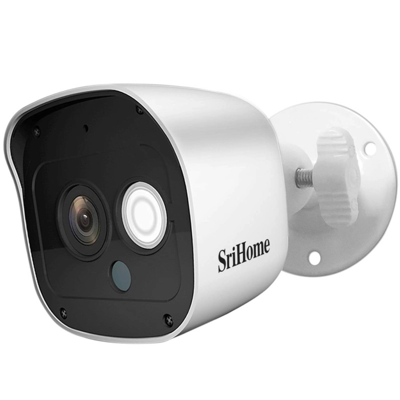 Srihome SH029 3MP Ultra HD 1296p Wireless WiFi Waterproof Indoor/Outdoor CCTV IP Security Camera - White Srihome SH029 3MP Ultra HD 1296p Wireless WiFi Waterproof Indoor/Outdoor CCTV IP Security Camera - White