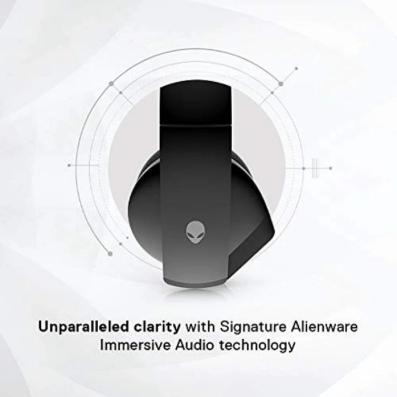 Alienware 310H, Aw310H Wired On Ear Headphones with Mic Alienware 310H, Aw310H Wired On Ear Headphones with Mic
