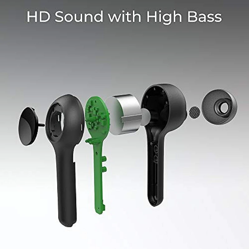 Ambrane BeatsDuo True Wireless Stereo Earphones with High Bass HD Sound Ambrane BeatsDuo True Wireless Stereo Earphones with High Bass HD Sound