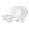 Cello Tropical Lagoon Dazzle Series Opalware Dinner Set, 35 Units Opal Glass Dinner Set for 6 Cello Tropical Lagoon Dazzle Series Opalware Dinner Set, 35 Units Opal Glass Dinner Set for 6