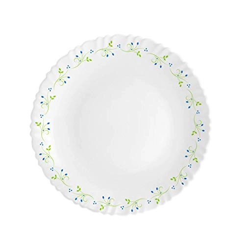 Cello Tropical Lagoon Dazzle Series Opalware Dinner Set, 35 Units Opal Glass Dinner Set for 6