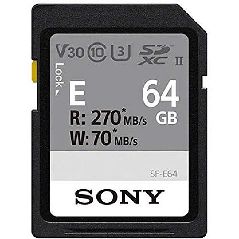 Sony SF-E64 Hi- Speed Memory Card Sony SF-E64 Hi- Speed Memory Card