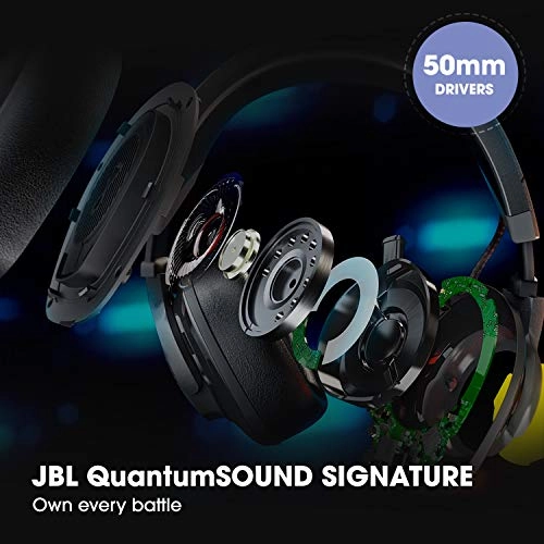 JBL Quantum 200 Wired Over-Ear Gaming Headset with Flip-up Mic (Black) JBL Quantum 200 Wired Over-Ear Gaming Headset with Flip-up Mic (Black)