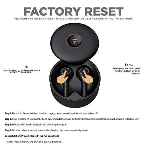 Boat Airdopes 511V2 TWS Ear-Buds with IWP Technology, (Active Black) Boat Airdopes 511V2 TWS Ear-Buds with IWP Technology, (Active Black)